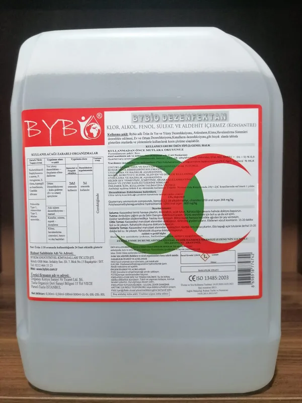 Klima Dezenfektan -Bybio DEZENFEKTAN (5 lt) – Bybio Bybio Klima Dezenfektanı