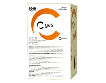 C-Gas R404A (9,8 kg) Tüp – C-Gas R404A
